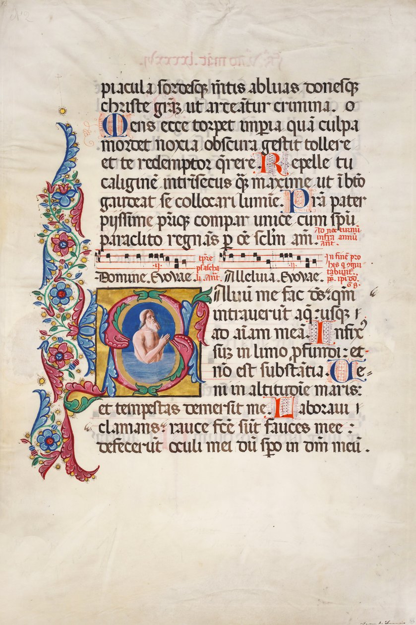 Chorpsalter und Hymnal von Guglielmo Giraldi