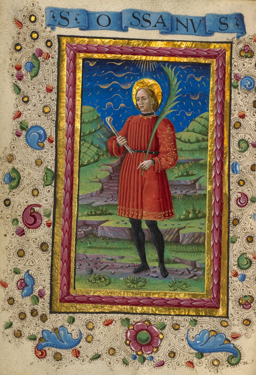 Heiliger Ossanus von Guglielmo Giraldi