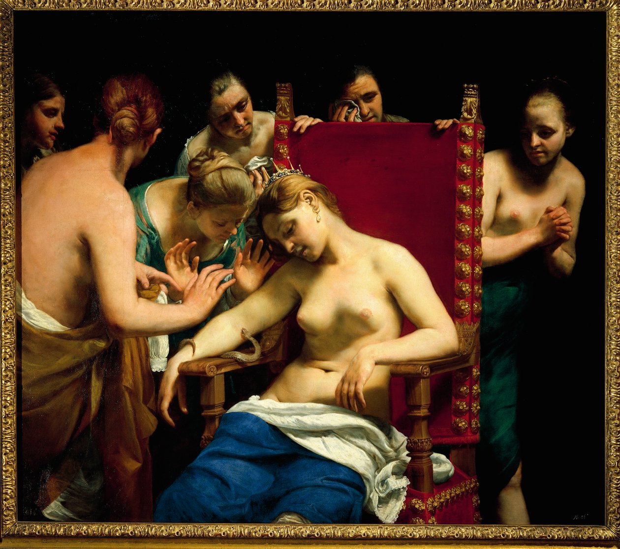 Der Tod der Kleopatra von Guido Cagnacci