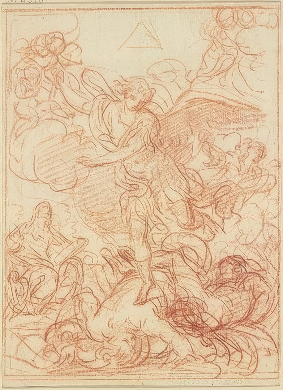 St. Michael besiegt den Teufel von Guido Reni
