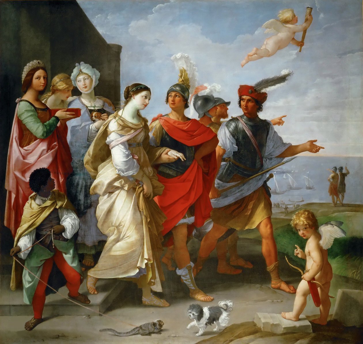 Die Entführung der Helena, ca. 1626-1629 von Guido Reni