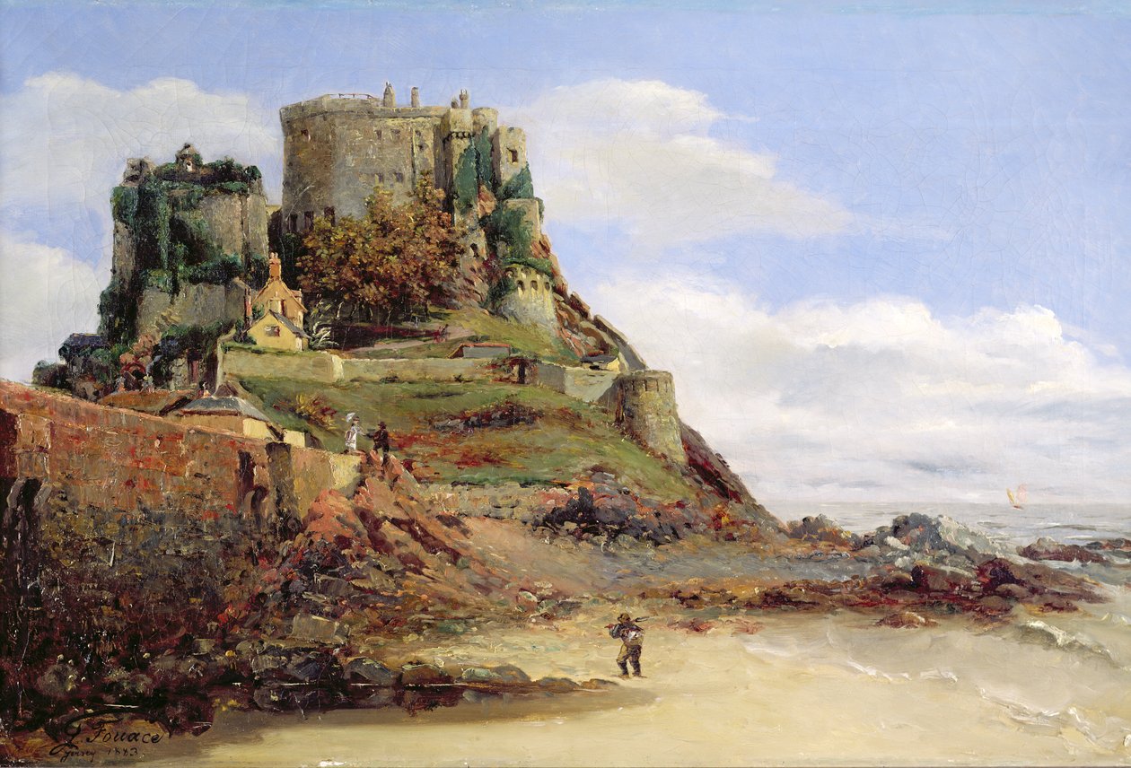 Ansicht von Jersey, 1883 von Guillaume Romain Fouace