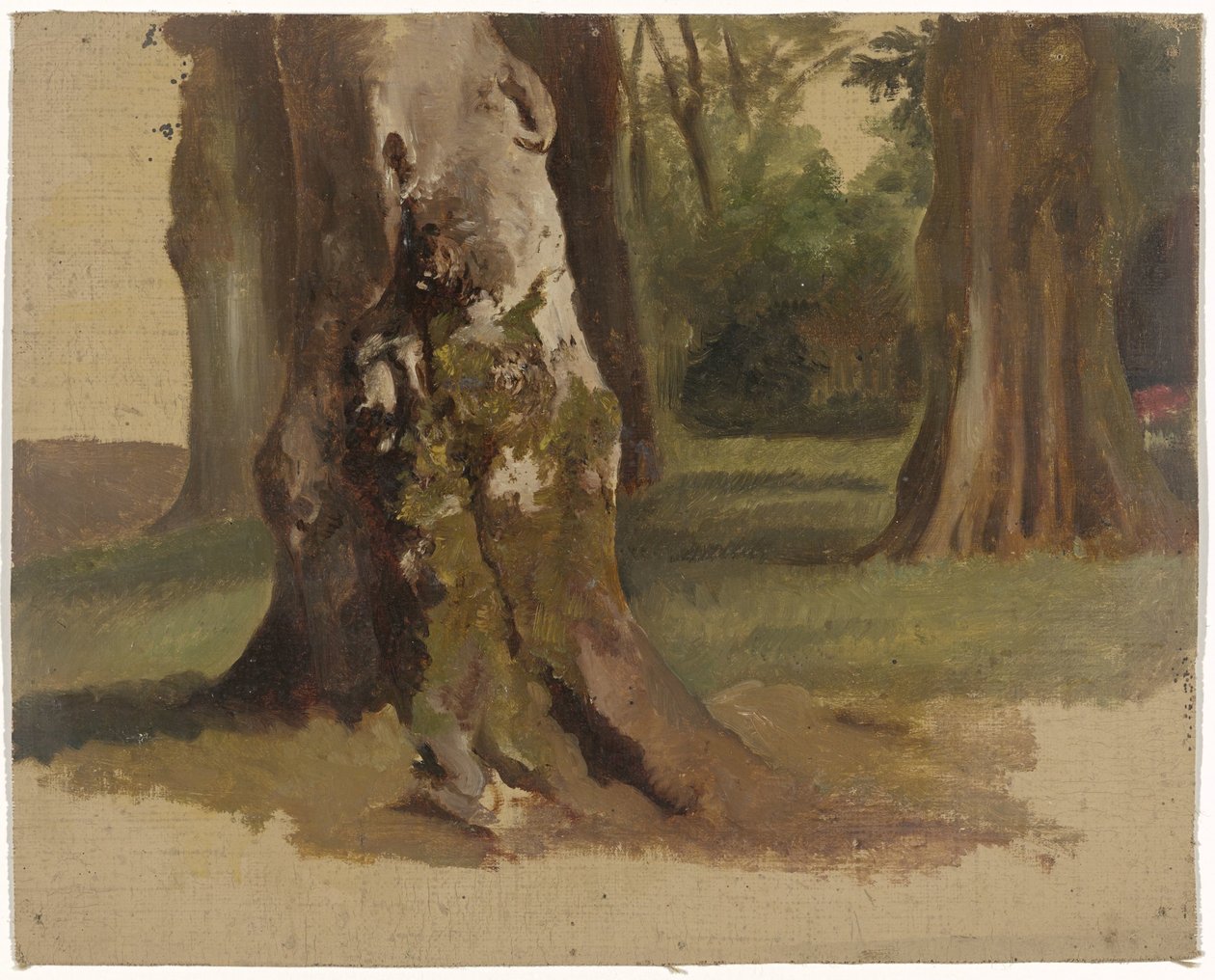 Baumstämme von Guillaume Anne van der Brugghen