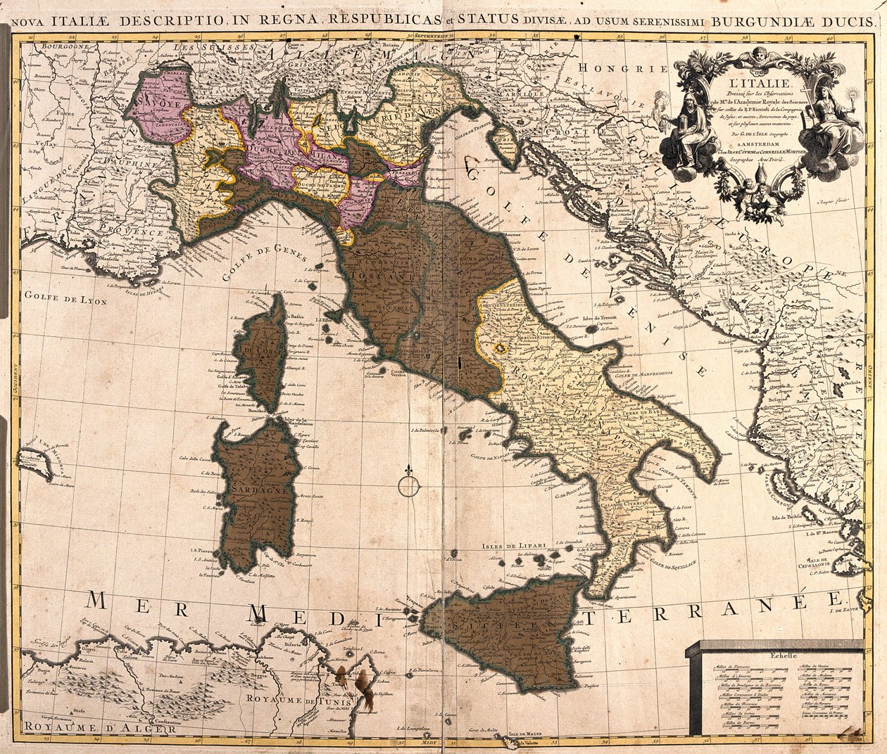 Italien, Frankreich (Region: Rhône-Alpes), Kroatien (Istrien) von Guillaume Delisle