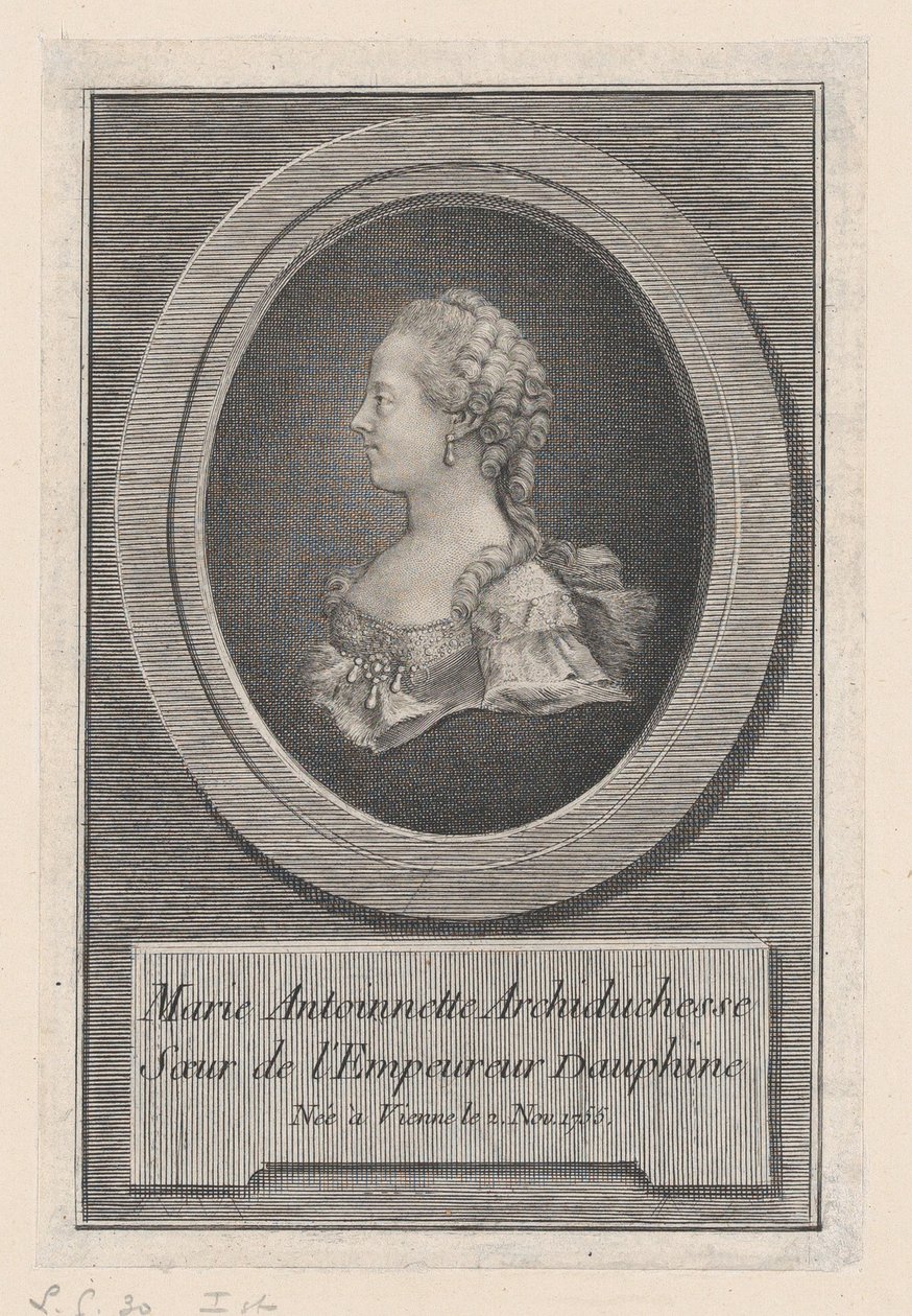 Marie Antoinette, Prinzessin von Guillaume Phillipe Benoist