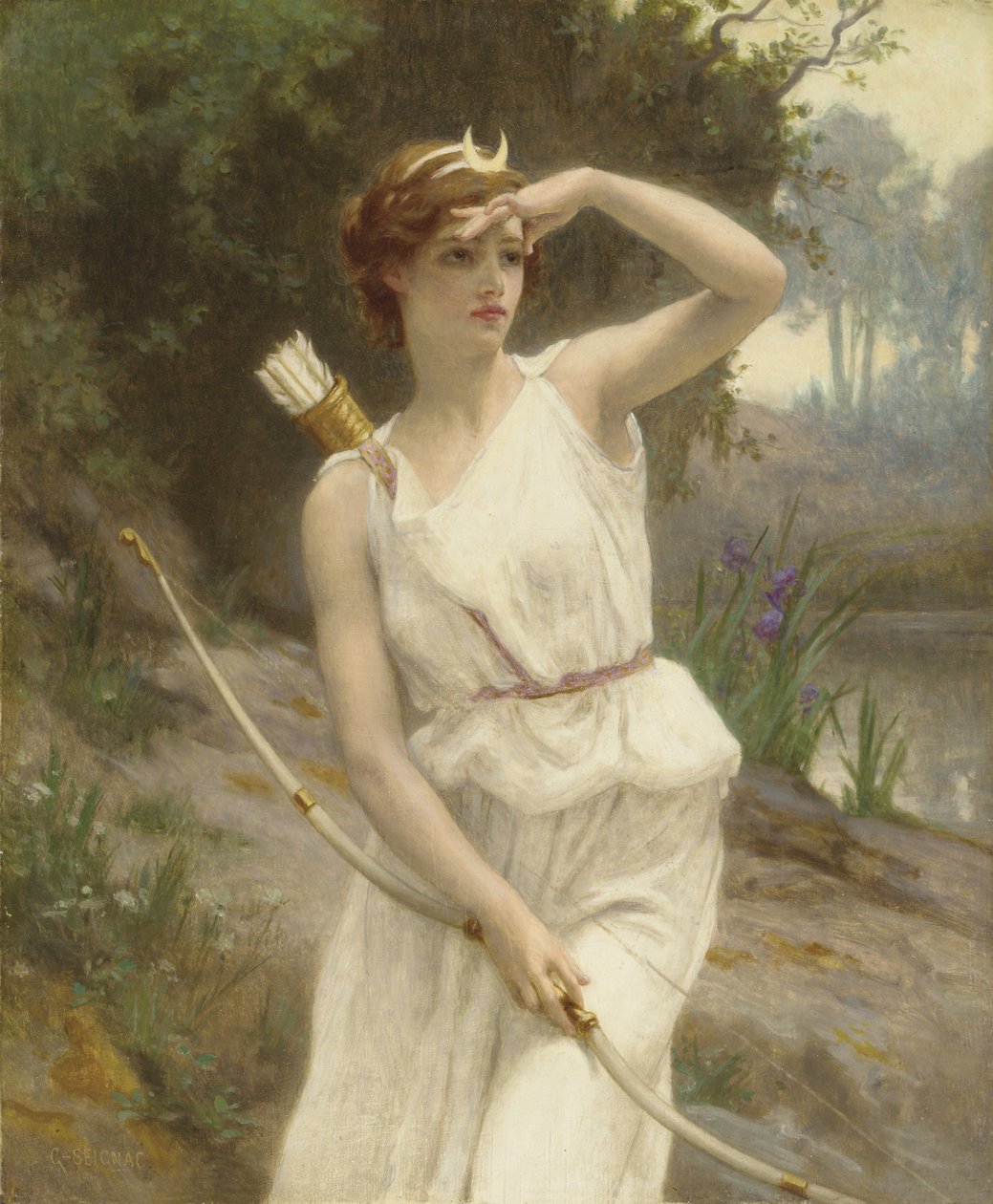 Diana, die Jägerin von Guillaume Seignac