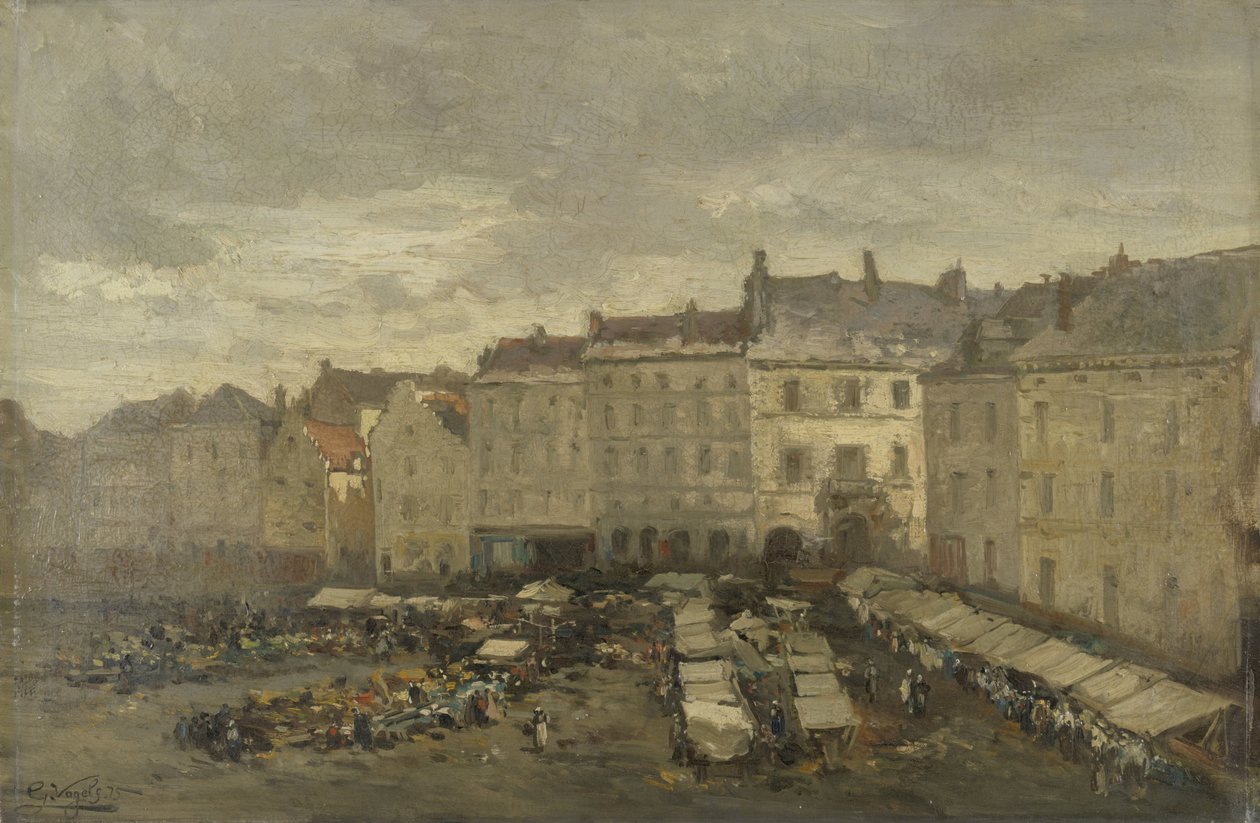 Der Grote Zavel (Grand Sablon), Brüssel von Guillaume Vogels