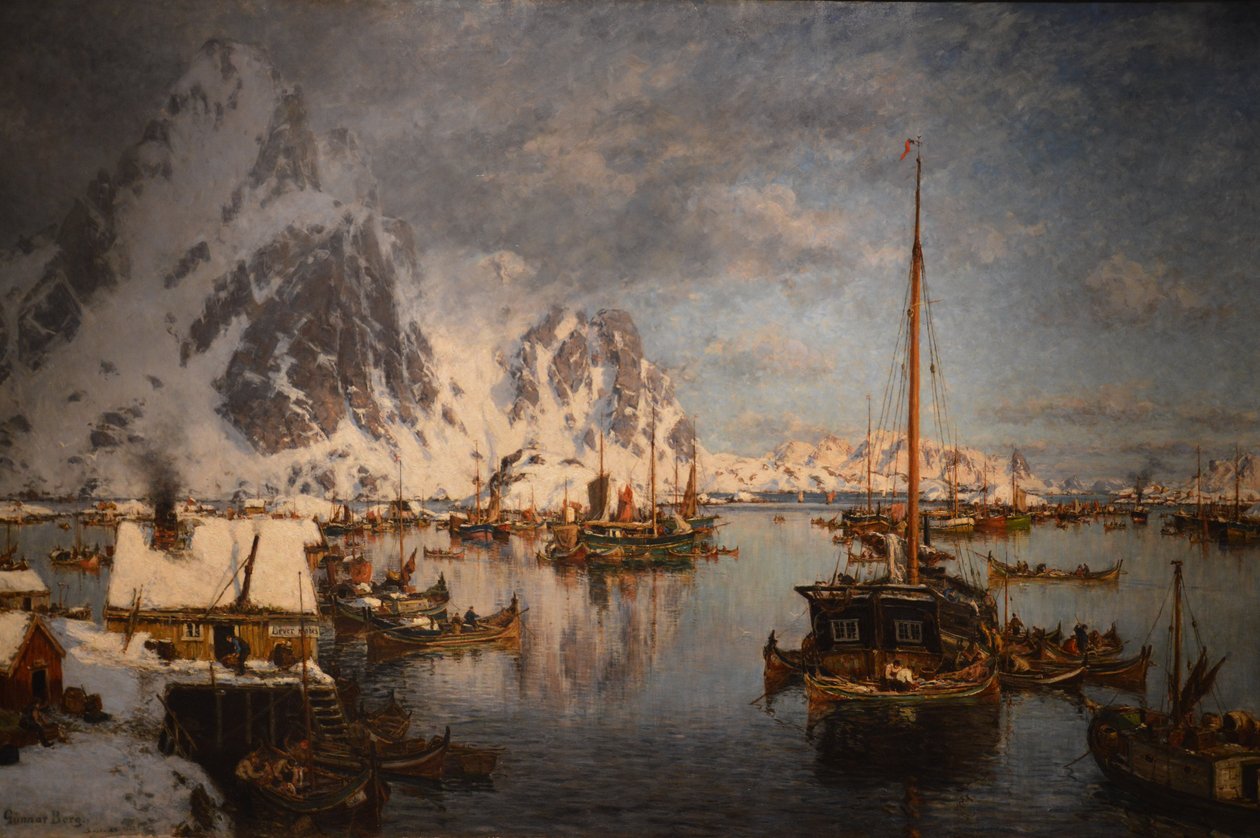 Aus Svolvær von Gunnar Berg