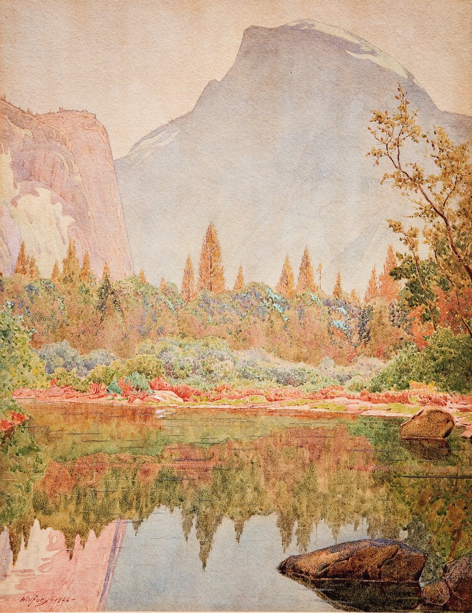 Half Dome, Yosemite von Gunnar Widforss