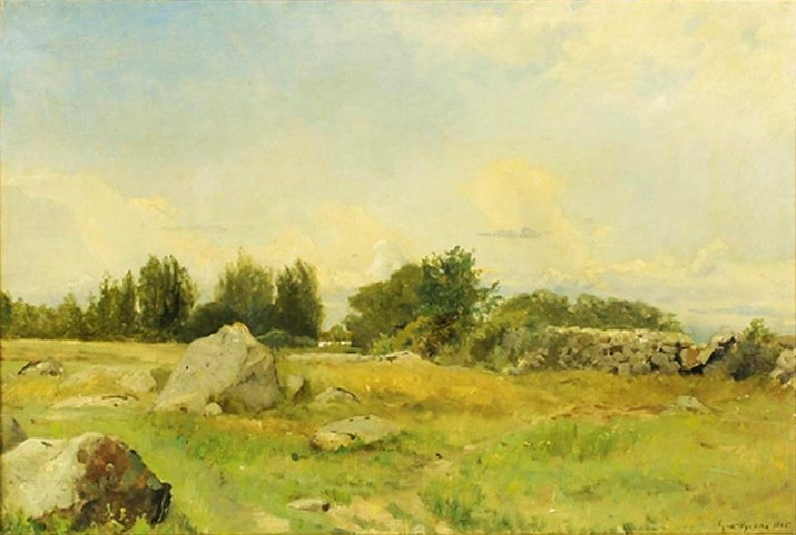 Felsiger Hügel von Gustaf Rydberg