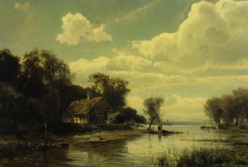 Die Fischerhütte von Gustaf Rydberg