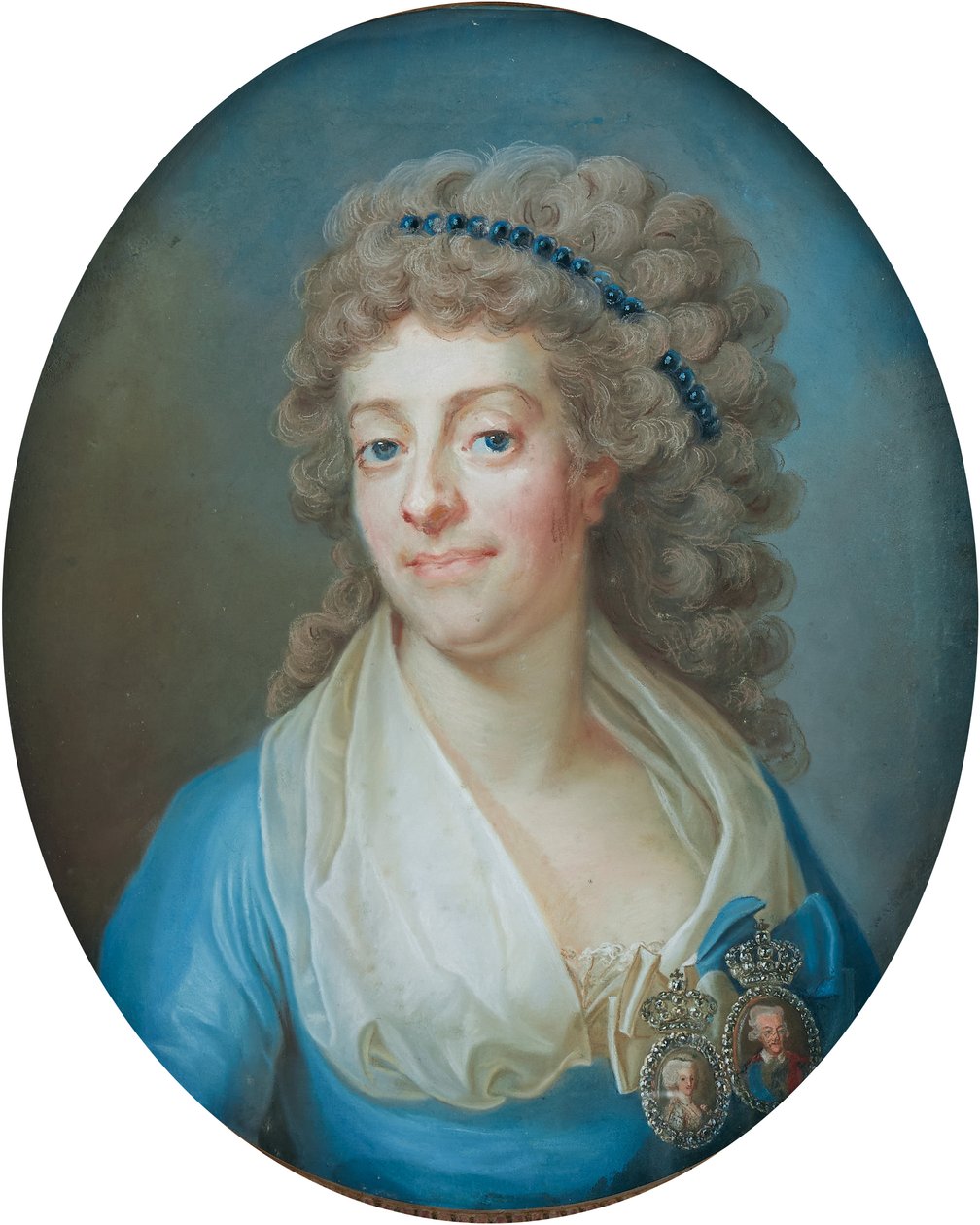 Porträt von Hedvig Katarina Piper von Gustaf Lundberg