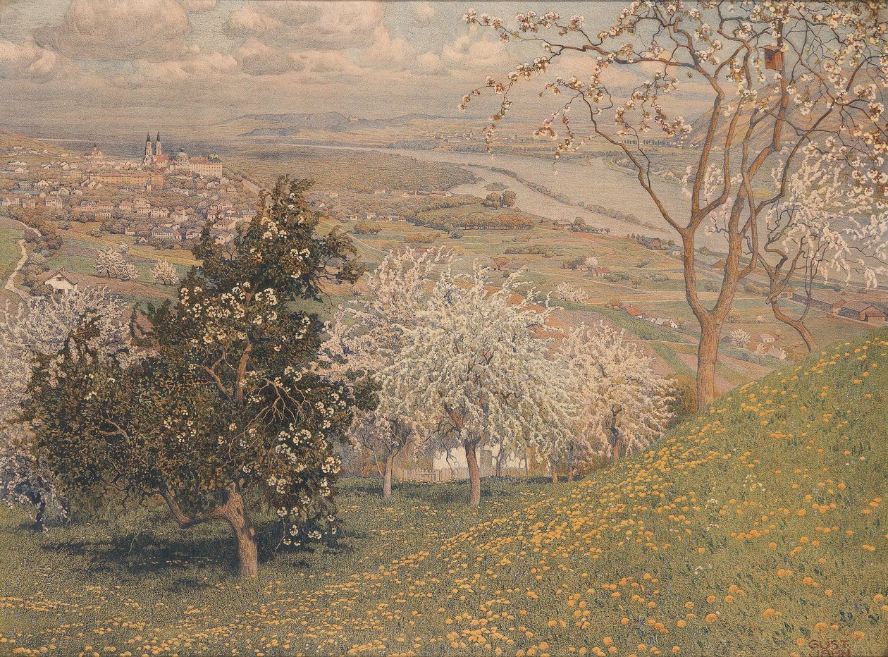 Frühling von Gustav Jahn