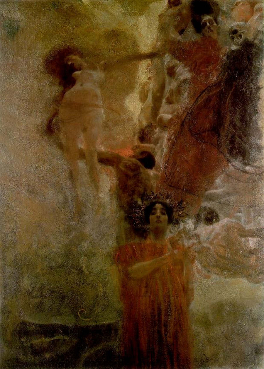 Allegorie der Medizin (Entwurf), 1897-98 von Gustav Klimt