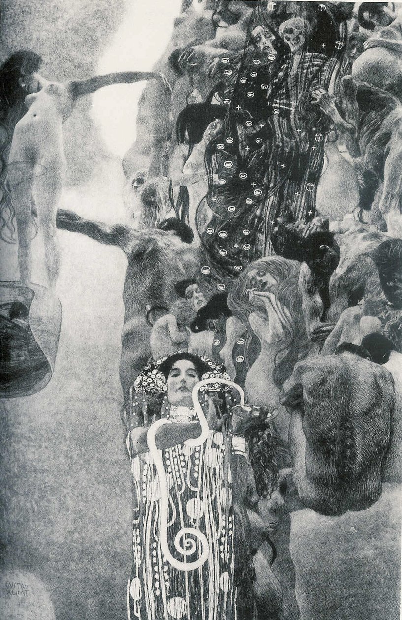 Fakultätsbild Medizin von Gustav Klimt