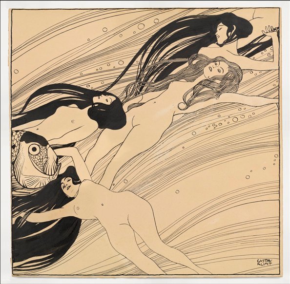 Fischblut von Gustav Klimt