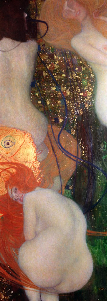 Goldfische, 1901-02 von Gustav Klimt