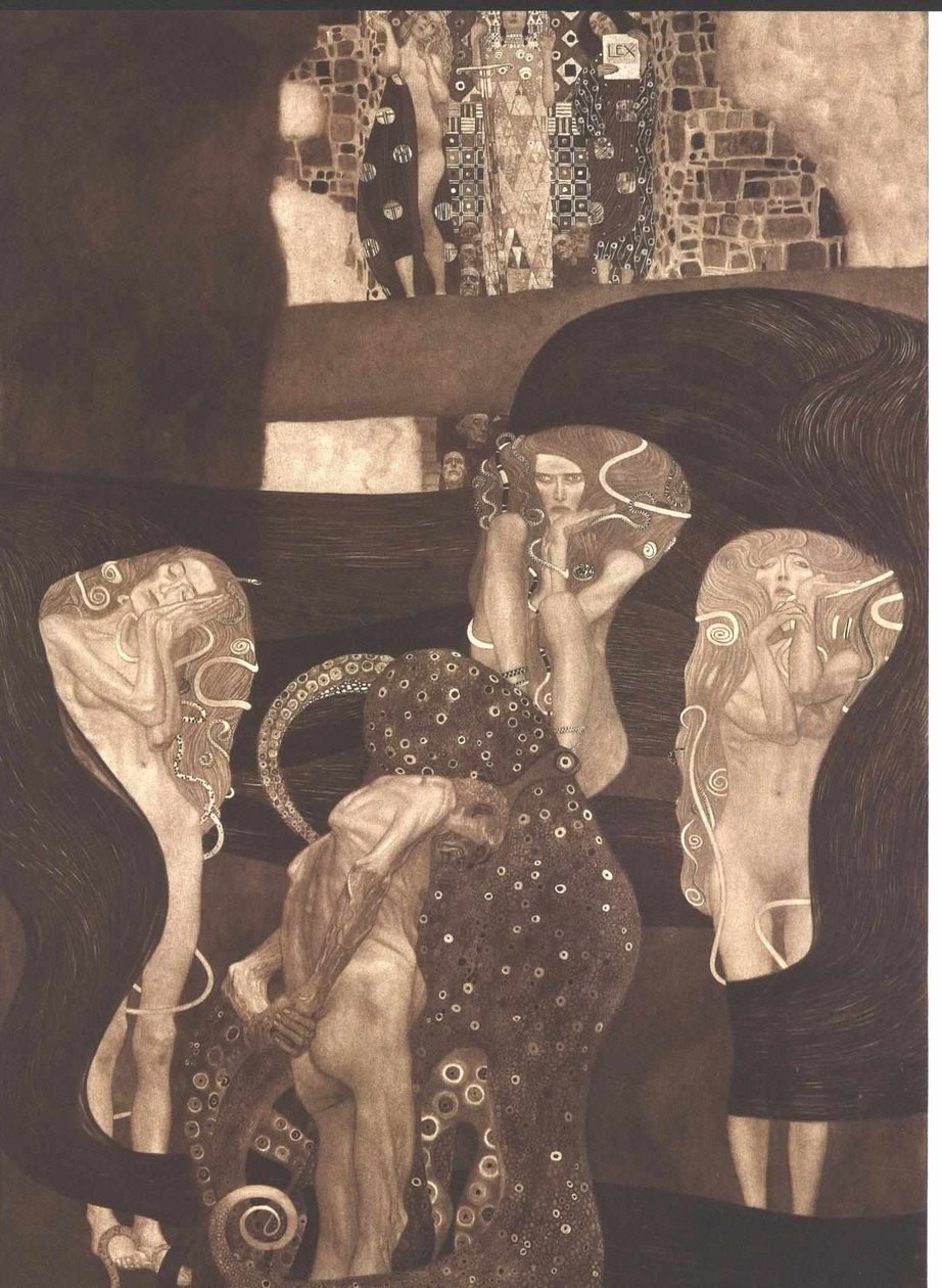 Jurisprudenz - 1945 zerstört von Gustav Klimt