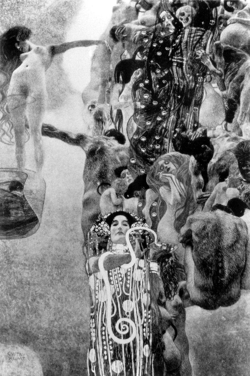 Medizin von Gustav Klimt