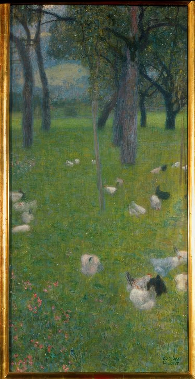 Nach dem Regen von Gustav Klimt