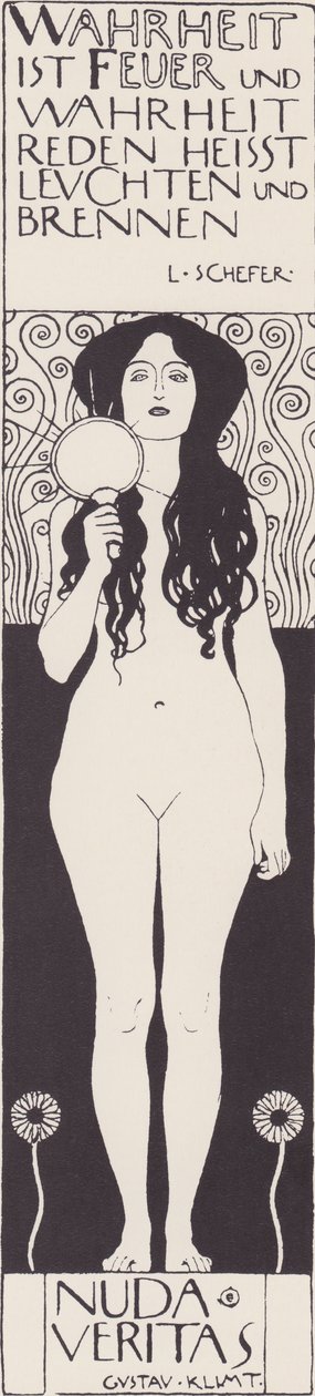 Nuda veritas von Gustav Klimt