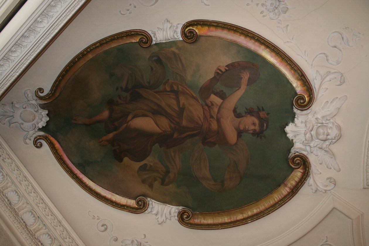 Palais Sturany, Schottenring 21, Detail in der Beletage von Gustav Klimt und/oder Franz Matsch von Gustav Klimt