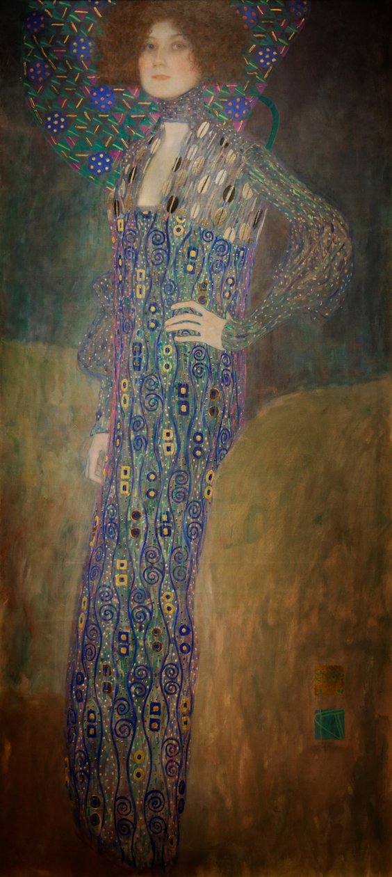 Porträt Emilie Flöge von Gustav Klimt
