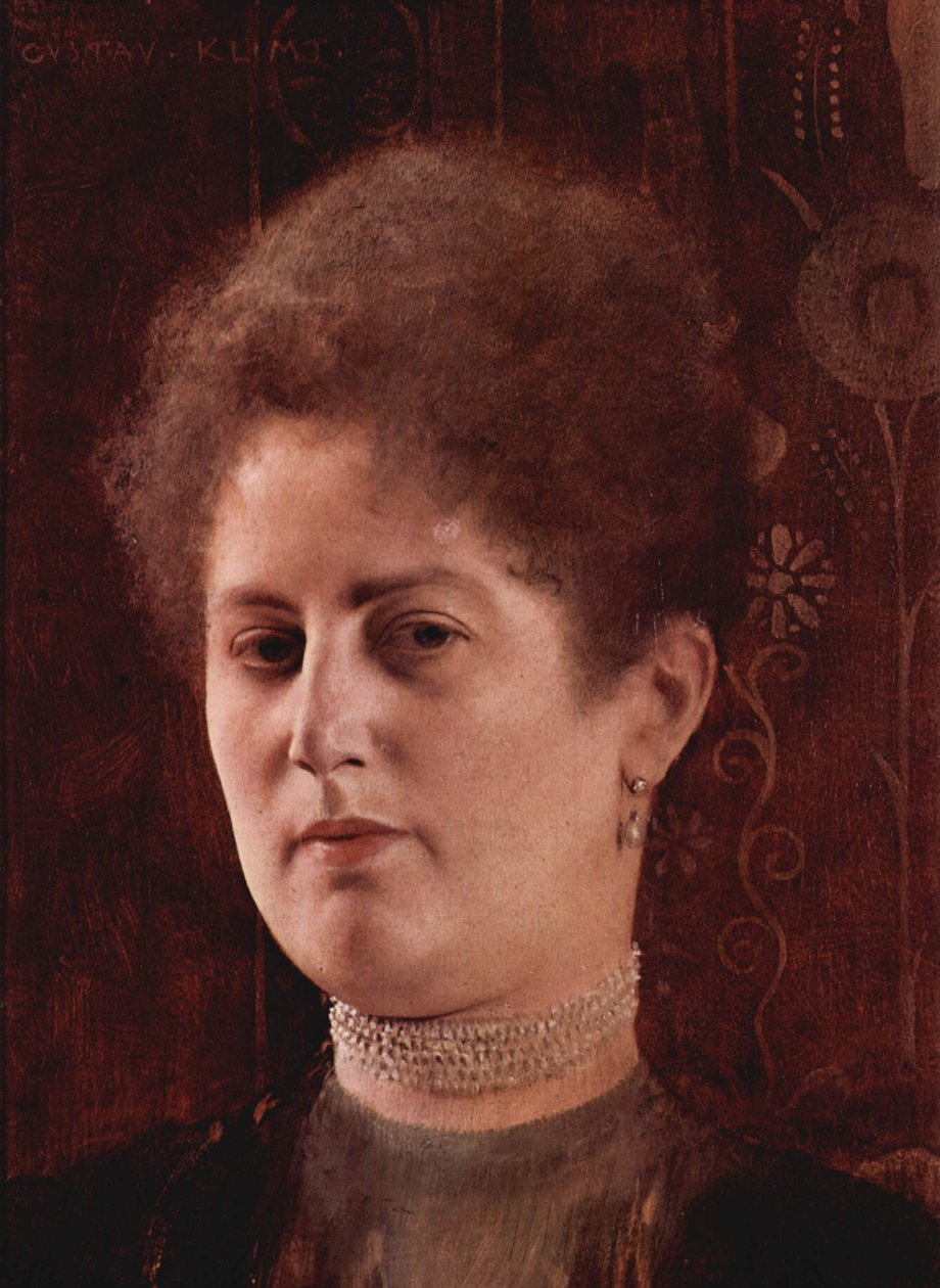 Porträt einer Frau von Gustav Klimt