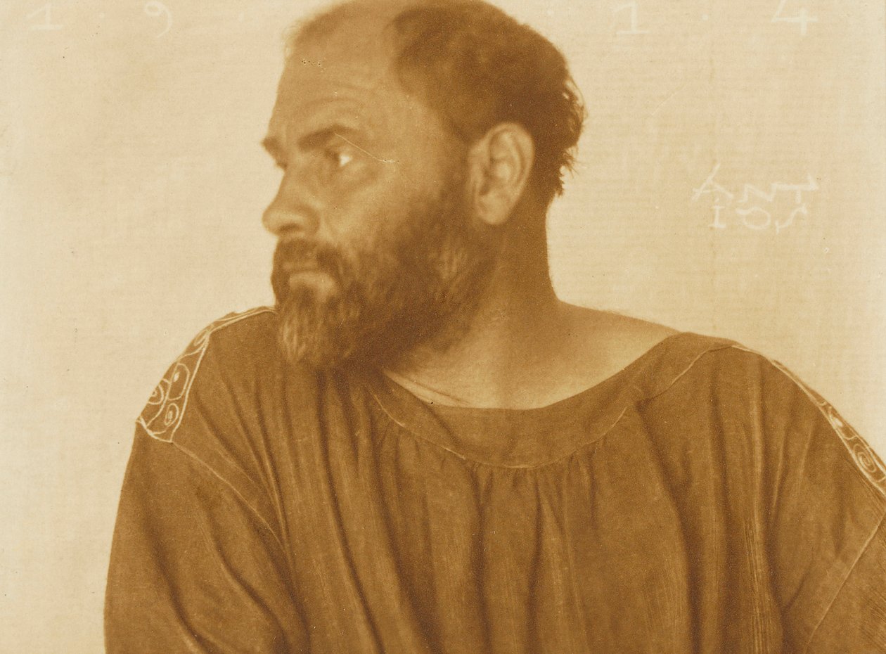Pressefoto von Gustav Klimt
