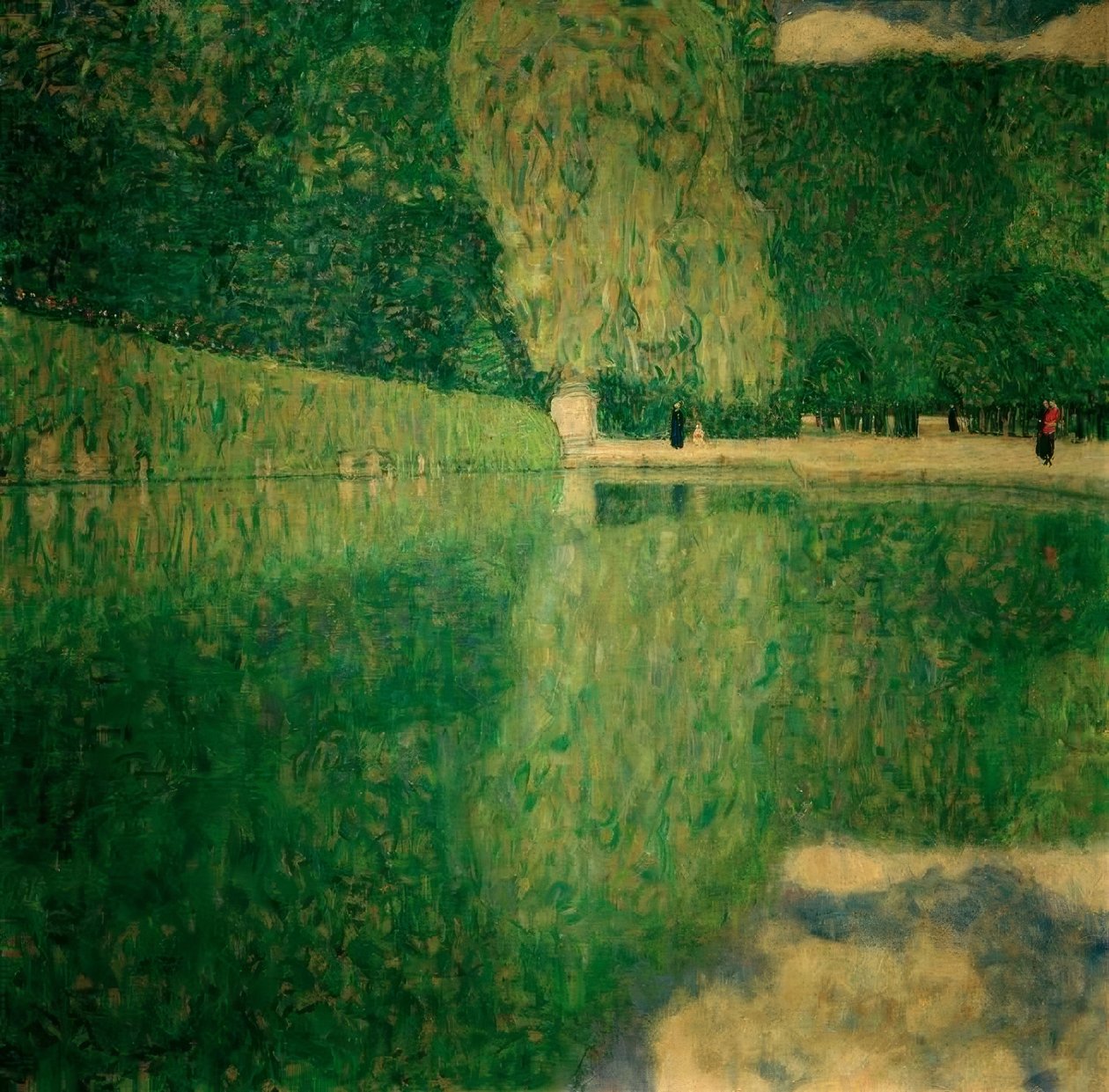 Schönbrunner Park von Gustav Klimt