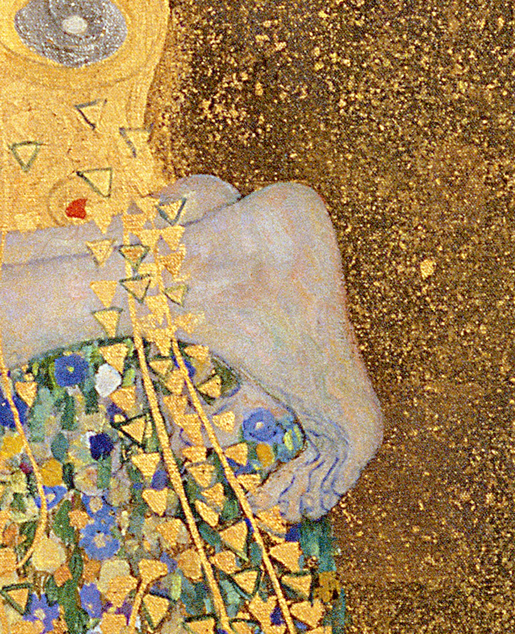 Der Kuss, 1907-08 (Detail) von Gustav Klimt