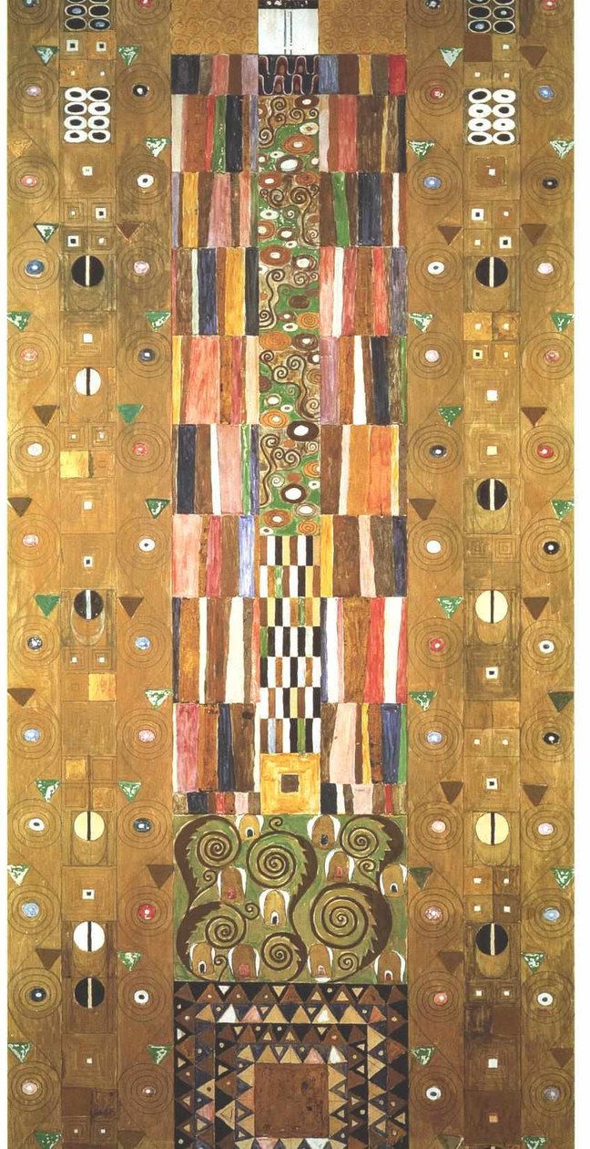 Werkvorlage zum Stocletfries zum Ende der Mauer von Gustav Klimt