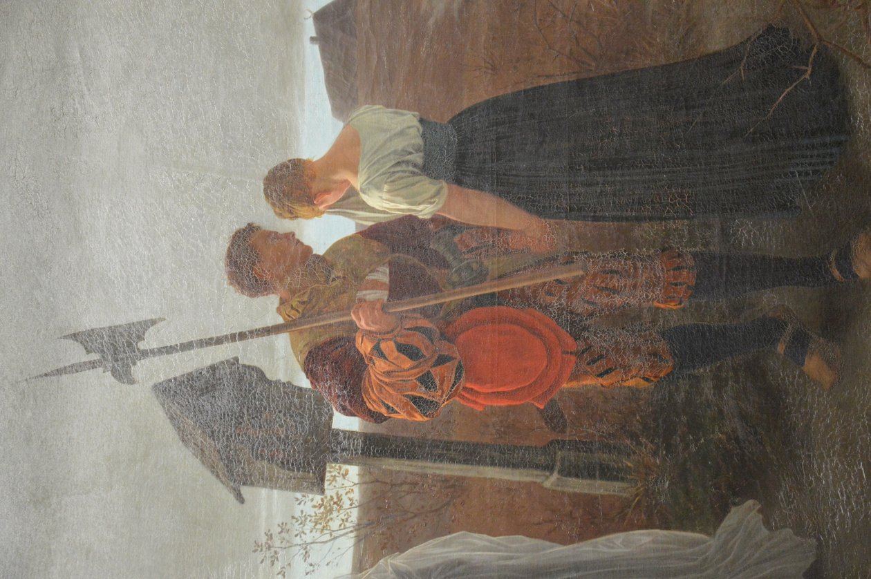 Der Zug des Todes von Gustav Adolph Spangenberg