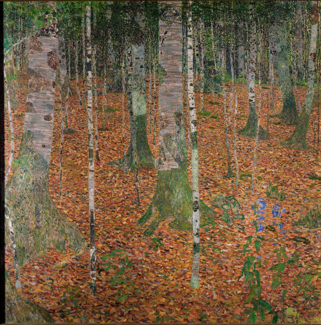 Birkenwald von Gustav Klimt