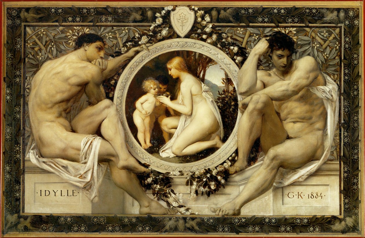 Idylle von Gustav Klimt