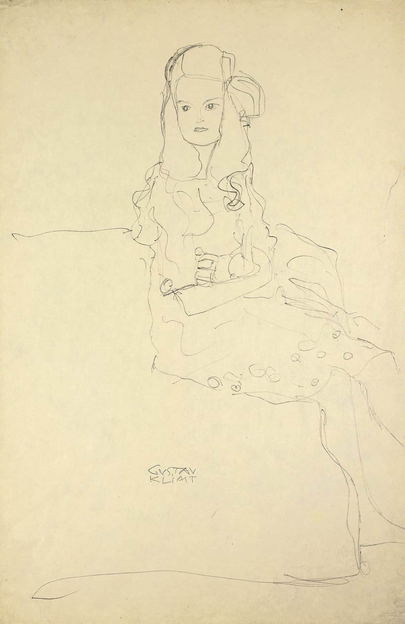 Mada Primavesi, ca. 1912 von Gustav Klimt