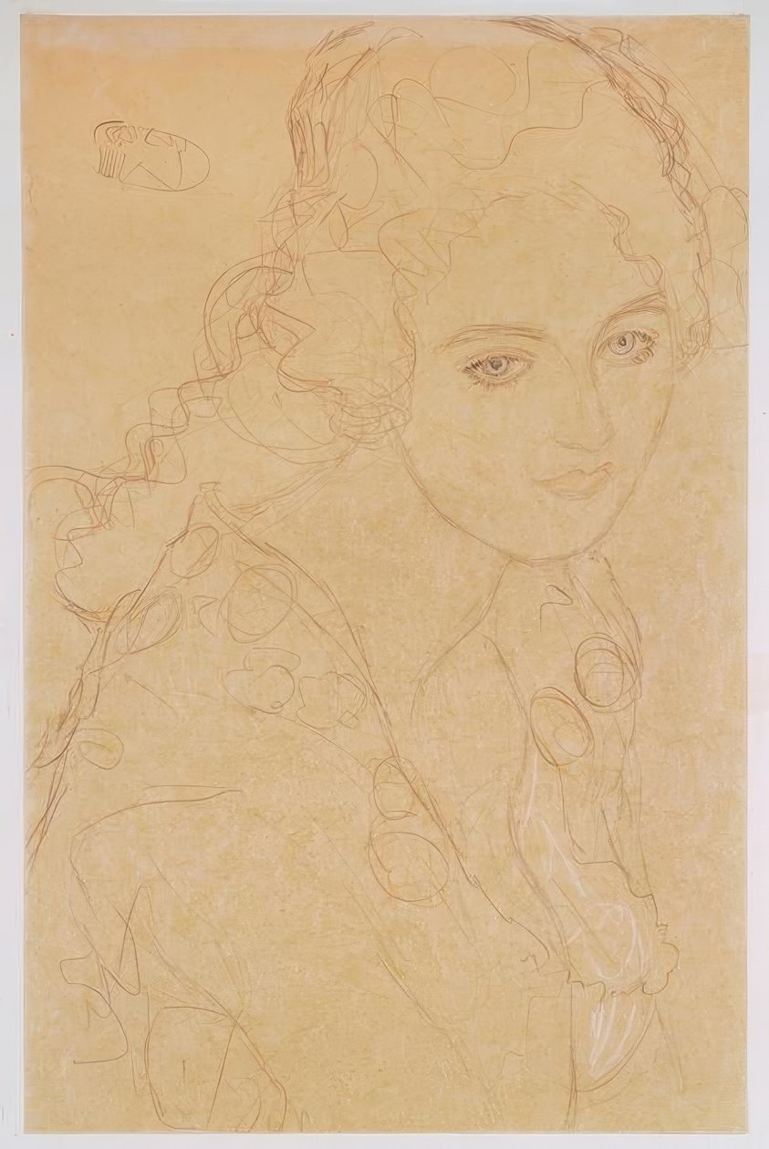 Porträt von Ria Munk III von Gustav Klimt