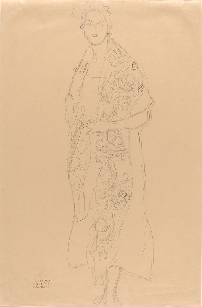 Porträt einer Frau von Gustav Klimt