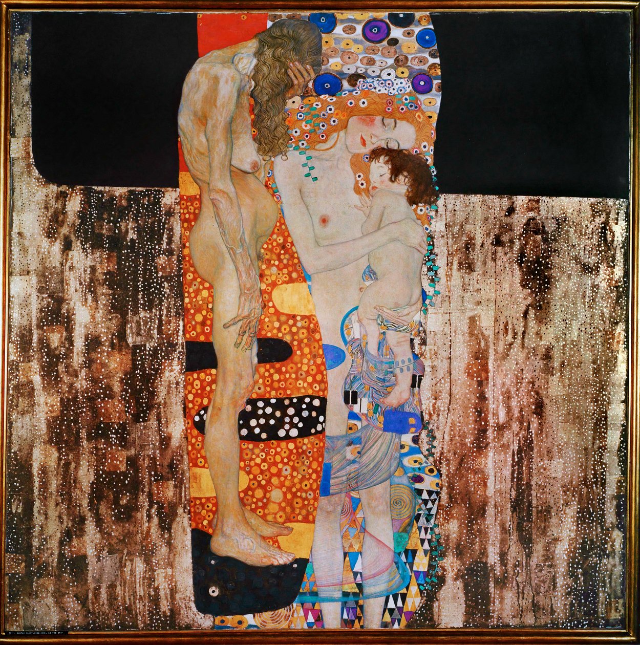 Die drei Lebensalter des Mannes von Gustav Klimt