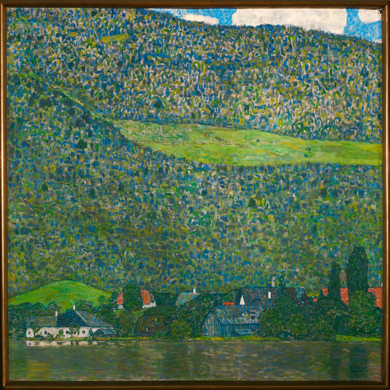 Unterach am Attersee, Österreich von Gustav Klimt