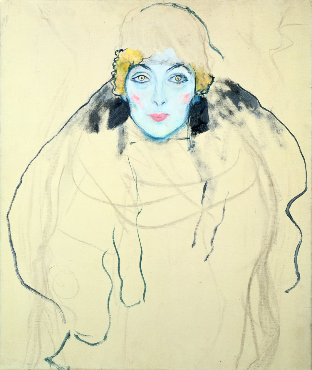 Frauenkopf von Gustav Klimt