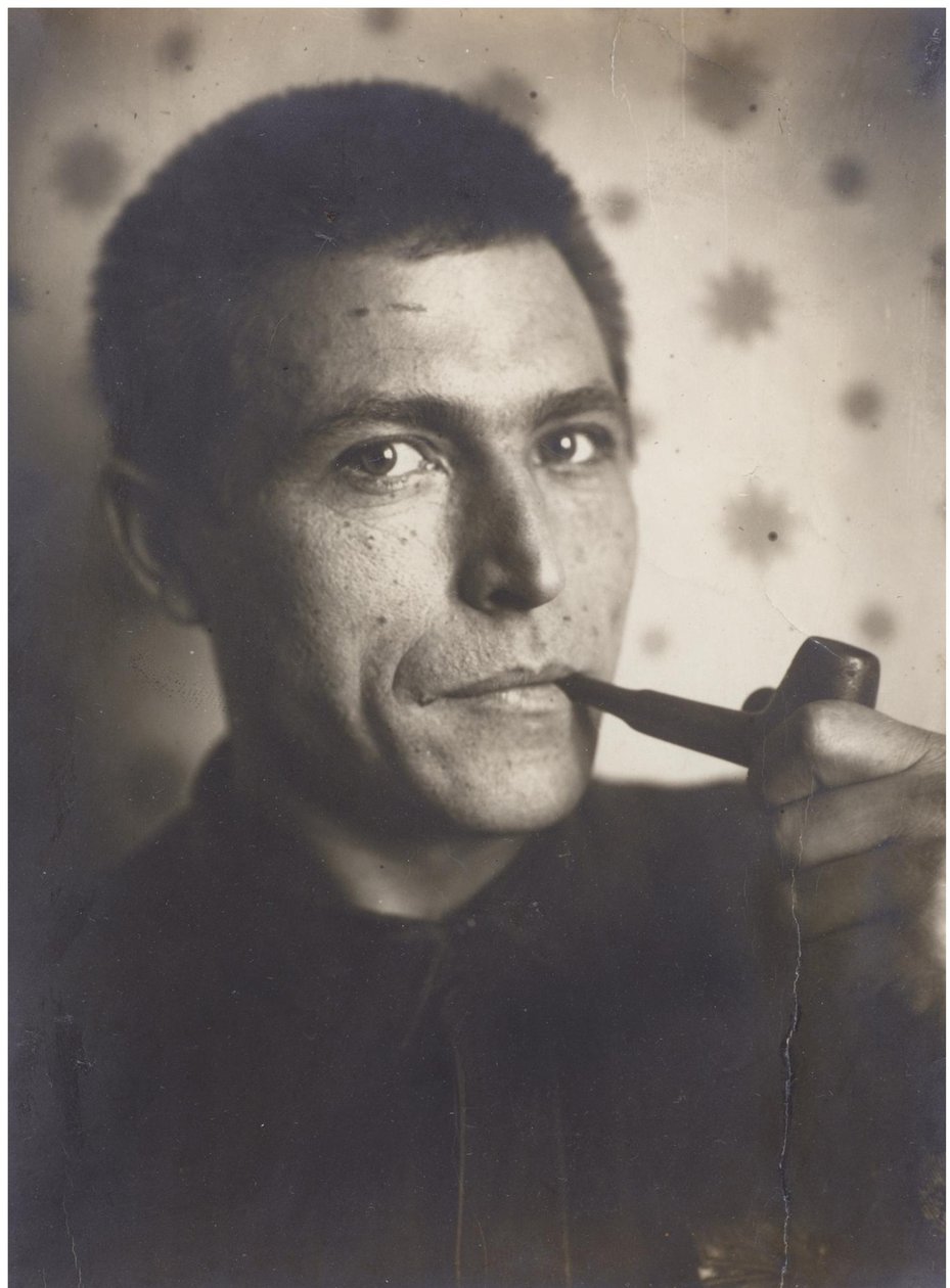 Selbstporträt von Gustav Klutsis