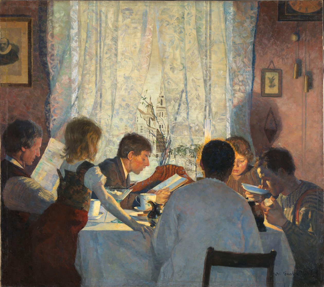 Morgenstimmung von Gustav Wentzel