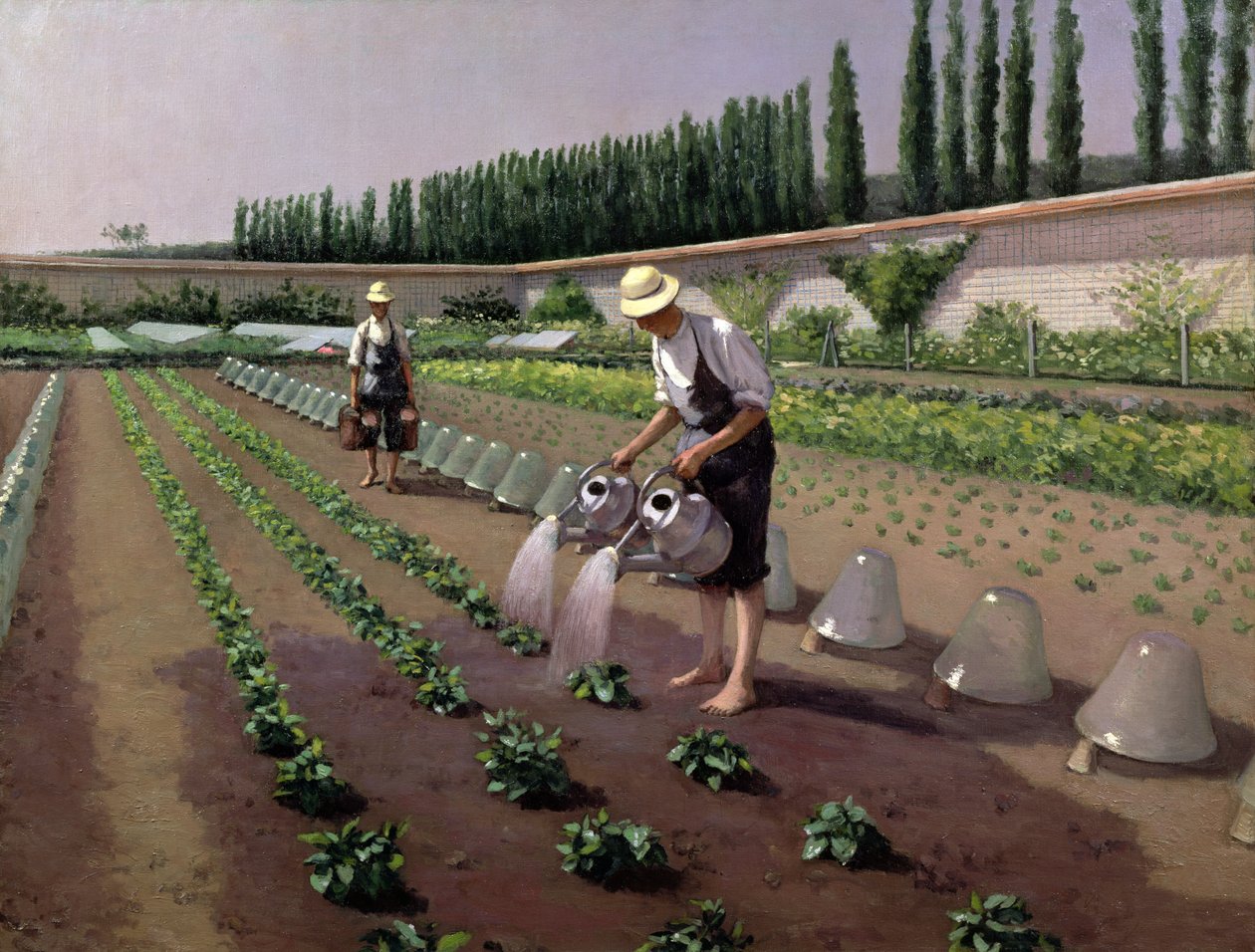 Die Gärtner von Gustave Caillebotte