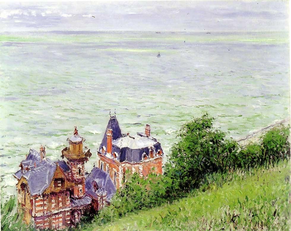 Villen in Trouville von Gustave Caillebotte