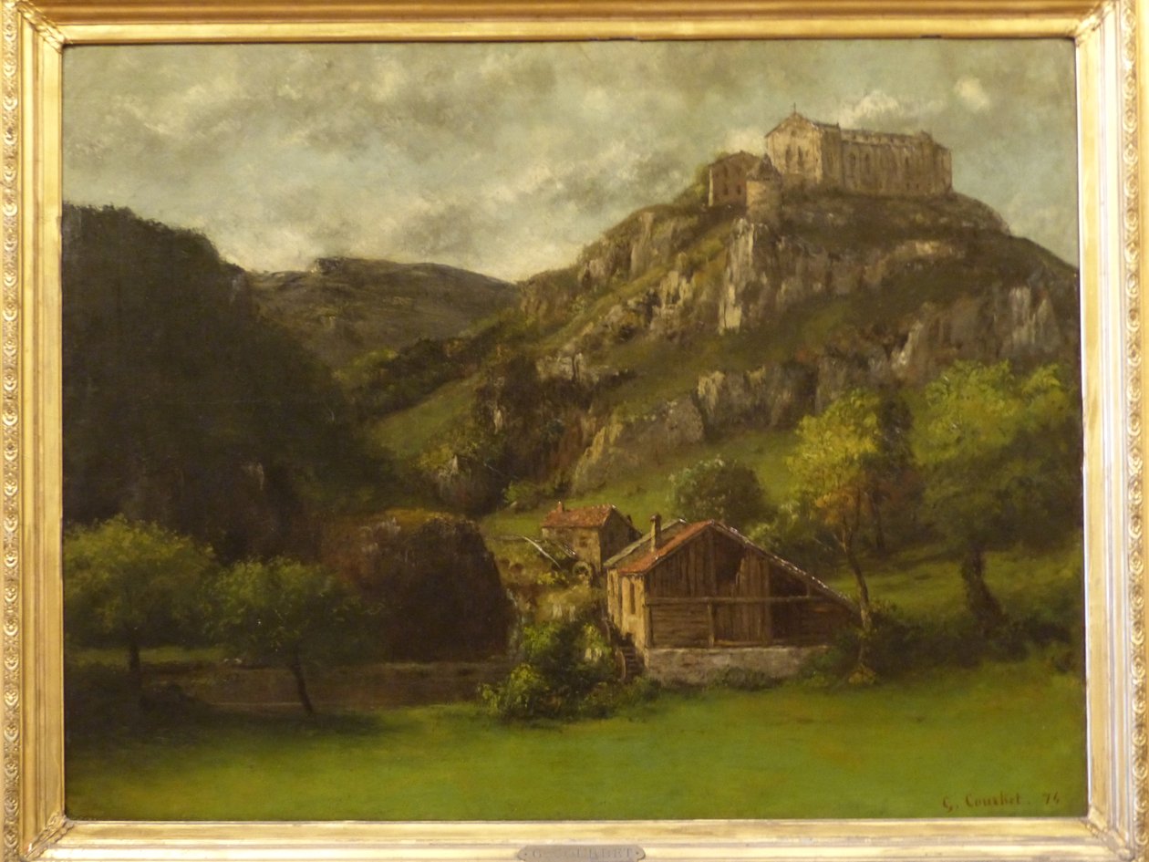 Bildergalerie im Obergeschoss von Gustave Courbet
