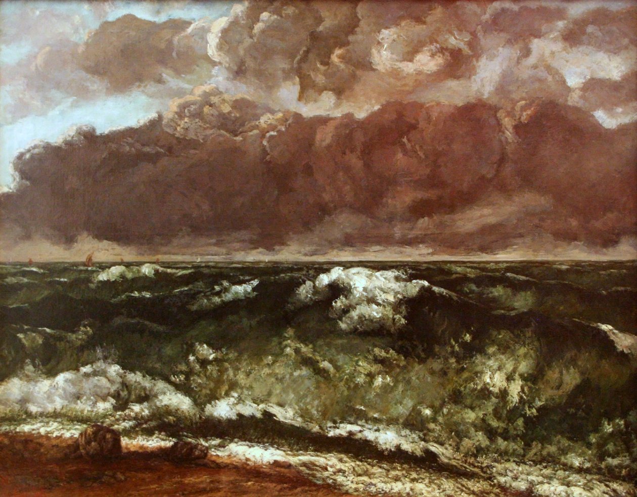 Die Welle von Gustave Courbet