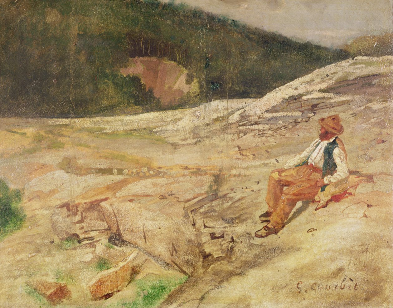 Landschaft von Gustave Courbet