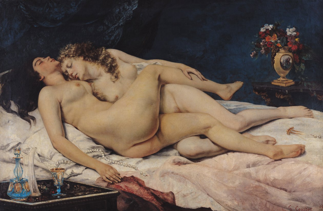 Le Sommeil, 1866 von Gustave Courbet