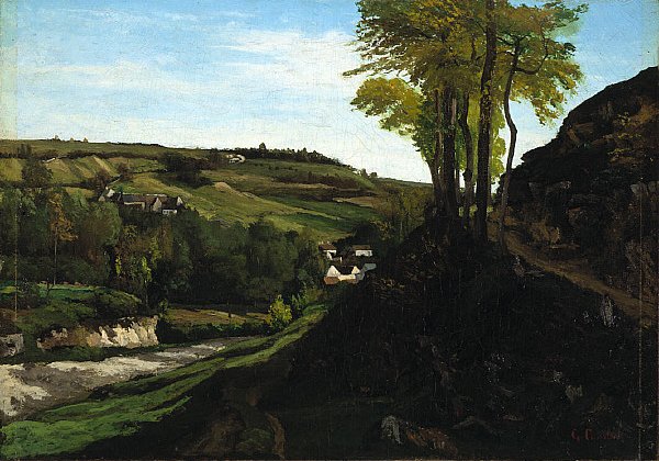 Das Tal von Ornans von Gustave Courbet